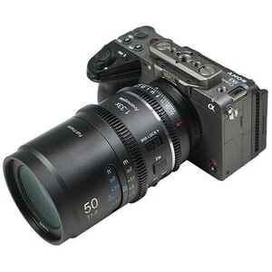 Sirui Astra Series AF 50mm T1.8 1.33x Full Frame Blue Flares Anamorphic Nikon Z Mount Lens - Thumbnail