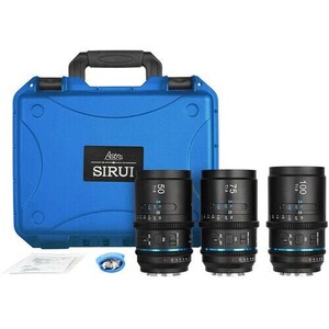 Sirui - Sirui Astra Series AF T1.8 1.33x Full Frame Blue Flares Anamorphic Sony E Mount 3'lü Lens Kit