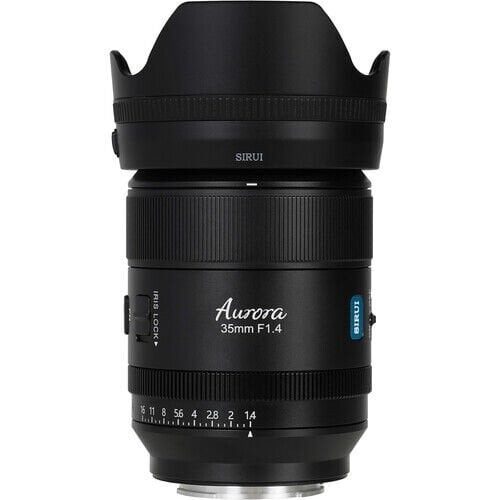 Sirui AURORA 35mm F1.4 Auto-Focus Lens (E Mount, Siyah)