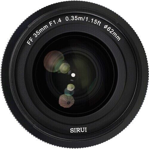 Sirui AURORA 35mm F1.4 Auto-Focus Lens (Fuji X Mount, Siyah)