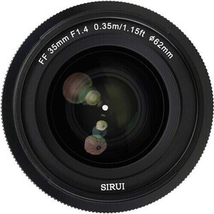 Sirui AURORA 35mm F1.4 Auto-Focus Lens (Nikon Z Mount, Siyah) - Thumbnail