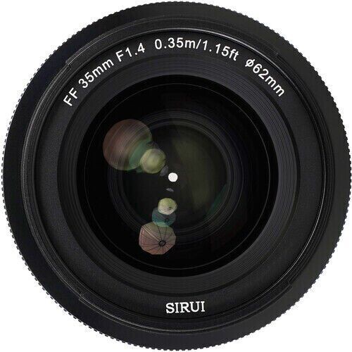 Sirui AURORA 35mm F1.4 Auto-Focus Lens (Nikon Z Mount, Siyah)