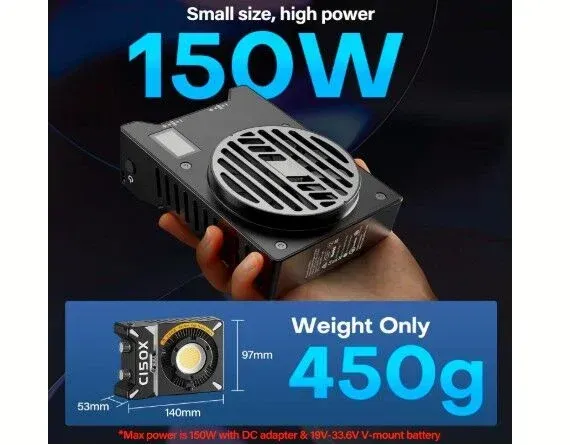 SIRUI CX150 150W Bi-Color LED Video Işığı