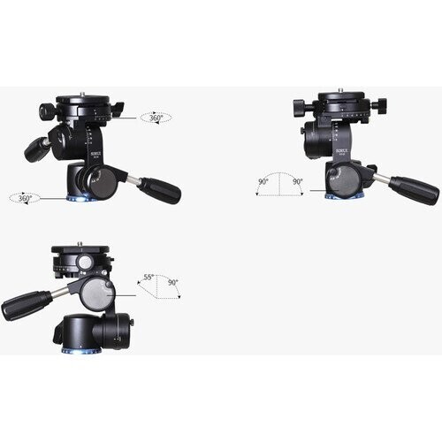 Sirui FD-01 4 Yönlü Tripod Başlığı