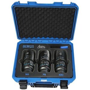 Sirui IronStar Series AF T1.9 1.5x Full Frame Blue Flares Anamorphic Arri PL/Canon EF Mount 3'lü Lens Kit - Thumbnail