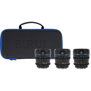Sirui - Sirui Night Walker T1.2 S35 Sony E Mount Cine Prime 3'lü Lens Kit