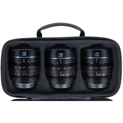 Sirui Night Walker T1.2 S35 Sony E Mount Cine Prime 3'lü Lens Kit