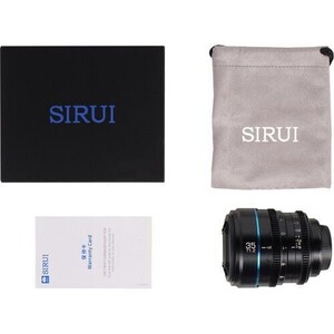 Sirui Nightwalker 35mm T1.2 S35 Cine Lens (E Mount, Siyah) - Thumbnail