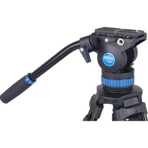 Sirui - Sirui SH-15 60 mm Akışkan (Fluid) Kafa Alüminyum Video Tripod Kit – 8–12 kg Taşıma Kapasitesi (1)