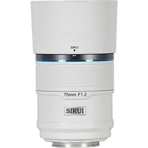 Sirui - Sirui Sniper 75mm F1.2 APS-C/S35 Auto-Focus Lens (X Mount, Beyaz)