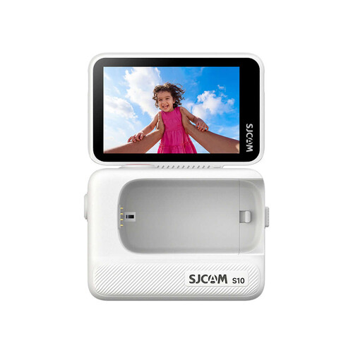 SJCAM S10 4K Cep Tipi Aksiyon Kamerası (128GB, Beyaz)