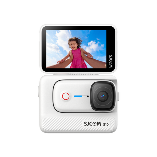 SJCAM S10 4K Cep Tipi Aksiyon Kamerası (128GB, Beyaz)