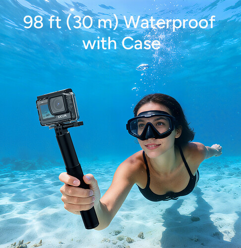 SJCAM SJ6 Ultra 4K Yüksek Performanslı Aksiyon Kamerası
