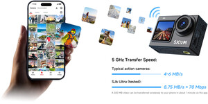SJCAM SJ6 Ultra 4K Yüksek Performanslı Aksiyon Kamerası - Thumbnail