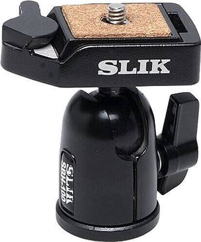 Slik SBH-100DQ Compact Tripod Kafa