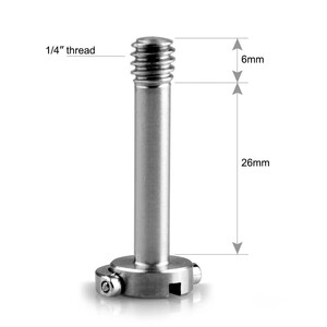 SmallRig - SmallRig 1/4 ''D-Halka Başparmak Vidası 1795 (1)
