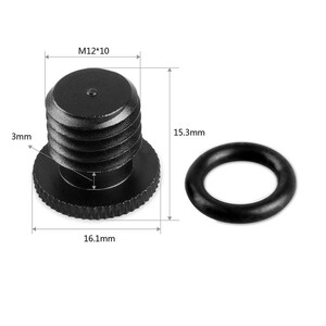 SmallRig 1617 15mm Çubuk Kapağı (M12, 4 adet) - Thumbnail