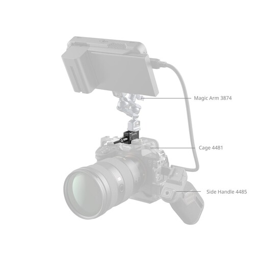 SmallRig 1973B Evrensel NATO Kelepçe Desteği