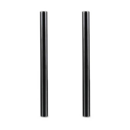 SmallRig 2 adet 15mm Siyah Alüminyum Alaşımlı Çubuk (M12-20cm) 8 inç 1051