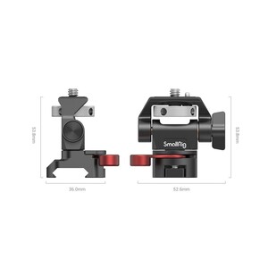 SmallRig 2906B Döndürme ve Eğim Ayarlı Monitör NATO Kelepçesi - Thumbnail