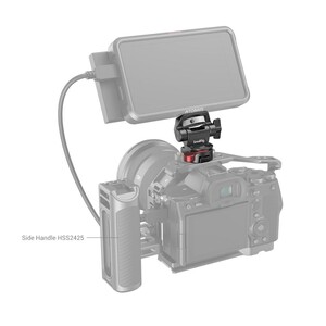 SmallRig 2906B Döndürme ve Eğim Ayarlı Monitör NATO Kelepçesi - Thumbnail
