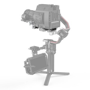 SmallRig 3031B DJI RS 2 Ronin-S Gimbal için Hızlı Çıkarma Plakası - Thumbnail
