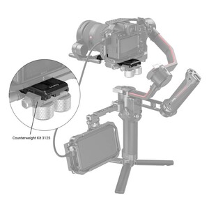 SmallRig 3158B DJI RS 2 / RSC 2 / Ronin-S / RS 3 / RS 3 Pro Gimbal için Hızlı Çıkarma Plakası - Thumbnail