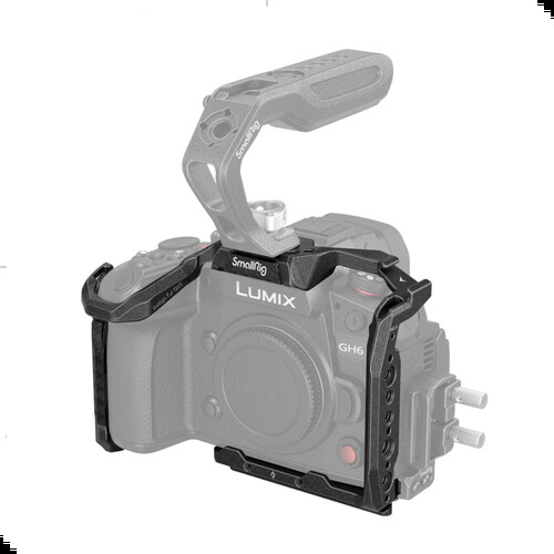 SmallRig 3440 Panasonic LUMIX GH6 için Black Mamba Serisi Kamera Kafesi