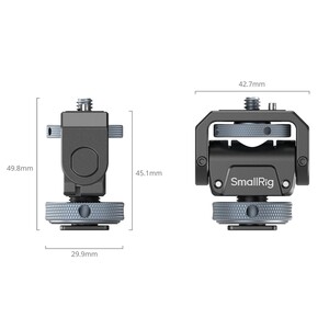 SmallRig - SmallRig 3809B Monitör Desteği Metak Ayak Montajı (1)