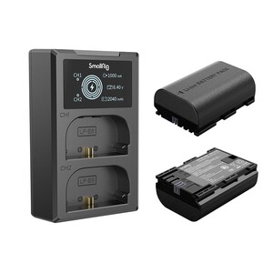 SMALLRİG - SmallRig 3821 LP-E6NH Kamera Pili ve Şarj Aleti Seti (1)