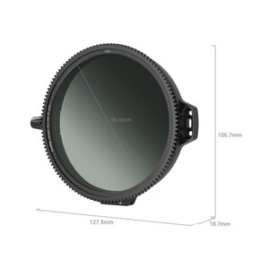 SmallRig - SmallRig 3864 95mm CPL-VND Filtre Kiti Çubuk Kelepçesi (1)