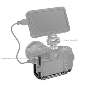 SmallRig 3928B FUJIFILM X-H2 / X-H2S için L Braketi - Thumbnail
