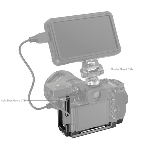 SmallRig 3928B FUJIFILM X-H2 / X-H2S için L Braketi