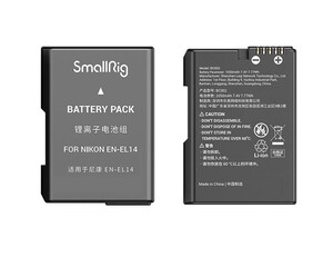 SMALLRİG - SmallRig 4069 EN-EL14 Nikon Fotoğraf Makinesi Pili