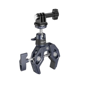 SMALLRİG - SmallRig 4102B Aksiyon Kameraları için 360° Küresel Başlık Montajlı Süper Kelepçe