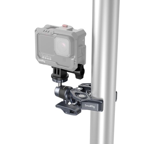SmallRig 4102B Aksiyon Kameraları için 360° Küresel Başlık Montajlı Süper Kelepçe