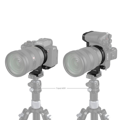SmallRig 4148 Sony α7R V / α7 IV / α7S III / α7R IV için Dönebilen Yataydan Dikeye Montaj Plakası Kiti