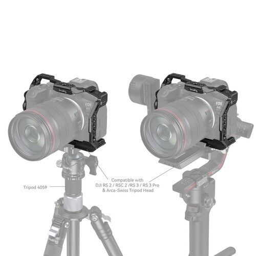 SmallRig 4159B Canon EOS R6 Mark II için Kafesi