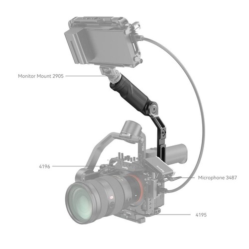 SmallRig 4197B DJI RS 3 Mini için Askı Kolu