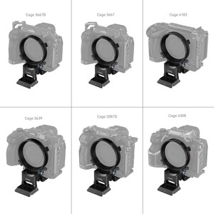 SmallRig 4244 Sony A1 / A7 / A 9 / FX Serisi İçin Döndürülebilir Yataydan Dikeye Montaj Plakası Kiti - Thumbnail