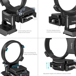 SmallRig 4244 Sony A1 / A7 / A 9 / FX Serisi İçin Döndürülebilir Yataydan Dikeye Montaj Plakası Kiti - Thumbnail