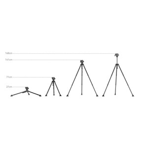 SmallRig 4259 X Potato JET TRIBEX Hidrolik Karbon Fiber Tripod Seti - Thumbnail