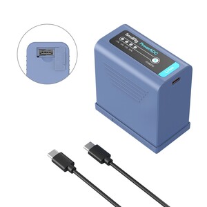SmallRig - SmallRig 4267 NP-F970 USB-C Şarj Edilebilir Kamera Pili