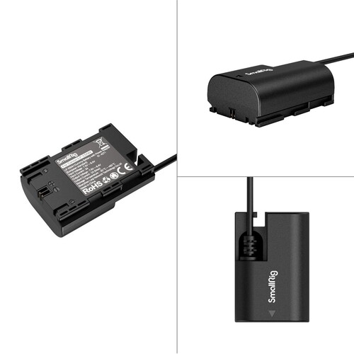 SmallRig 4271 LP-E6NH Güç Adaptörüyle Kukla Pil (ACK-E6)