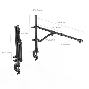 SmallRig - SmallRig 4304 Masaüstü Havadan Fotoğrafçılık / Canlı Yayın Braketi (1)