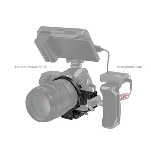 SmallRig 4305 FUJIFILM'e GFX Serisi Kameralar için Döndürülebilir Yataydan Dikeye Montaj Plakası Kiti - Thumbnail