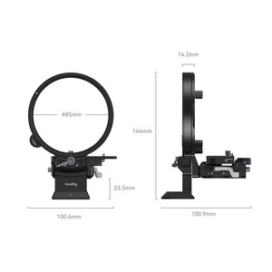 SmallRig 4305 FUJIFILM'e GFX Serisi İçin Döndürülebilir Yataydan Dikeye Montaj Plakası Kiti - Thumbnail