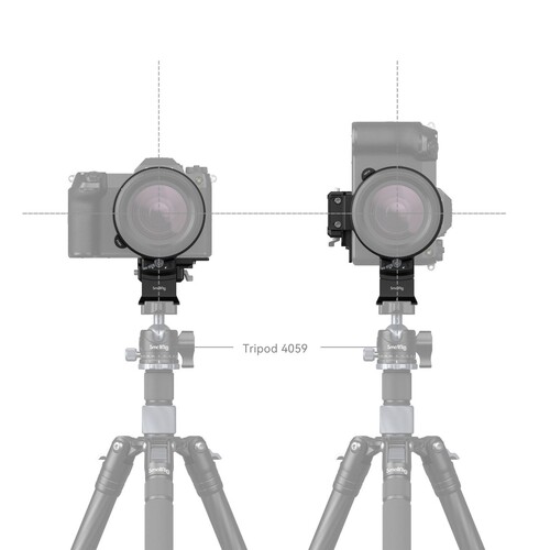 SmallRig 4305 FUJIFILM'e GFX Serisi İçin Döndürülebilir Yataydan Dikeye Montaj Plakası Kiti
