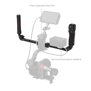SMALLRİG - SmallRig 4327 DJI RS Serisi için Odak Kontrolü Çift Tutamağı (1)