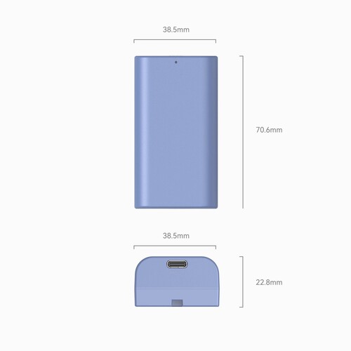 SmallRig 4331 NP-F550 USB-C Şarj Edilebilir Kamera Pili